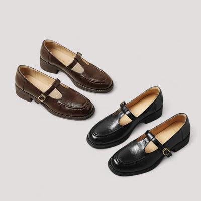 Orthopedic Square-Toe Mary Janes