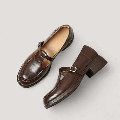 Orthopedic Square-Toe Mary Janes