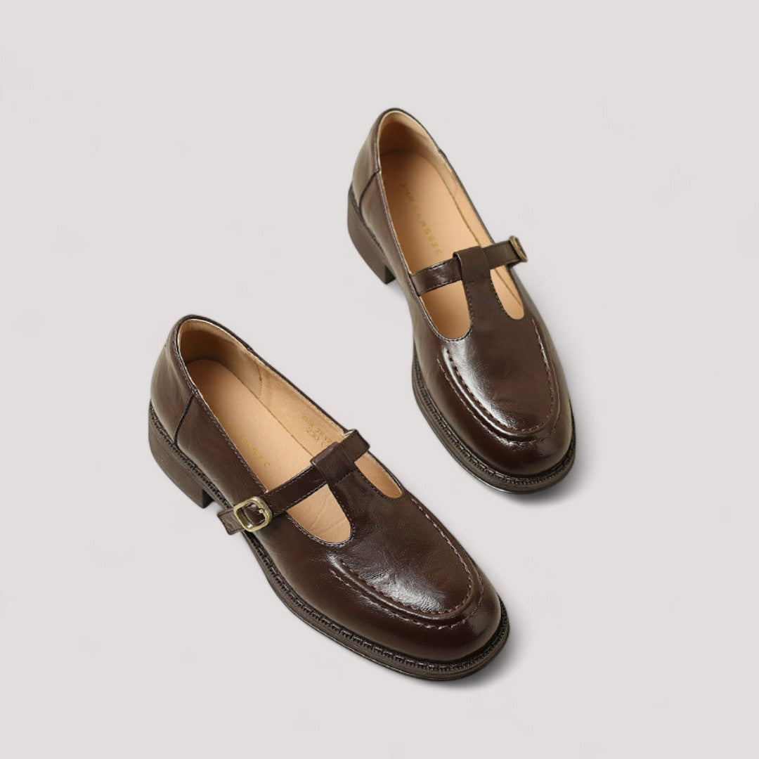 Orthopedic Square-Toe Mary Janes