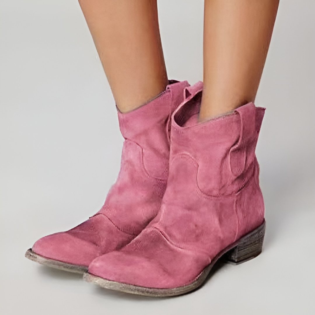 Chic Suede Ankle Boots