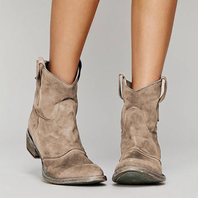 Chic Suede Ankle Boots