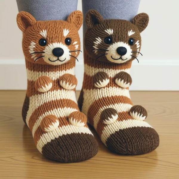 Cozy Bear Socks