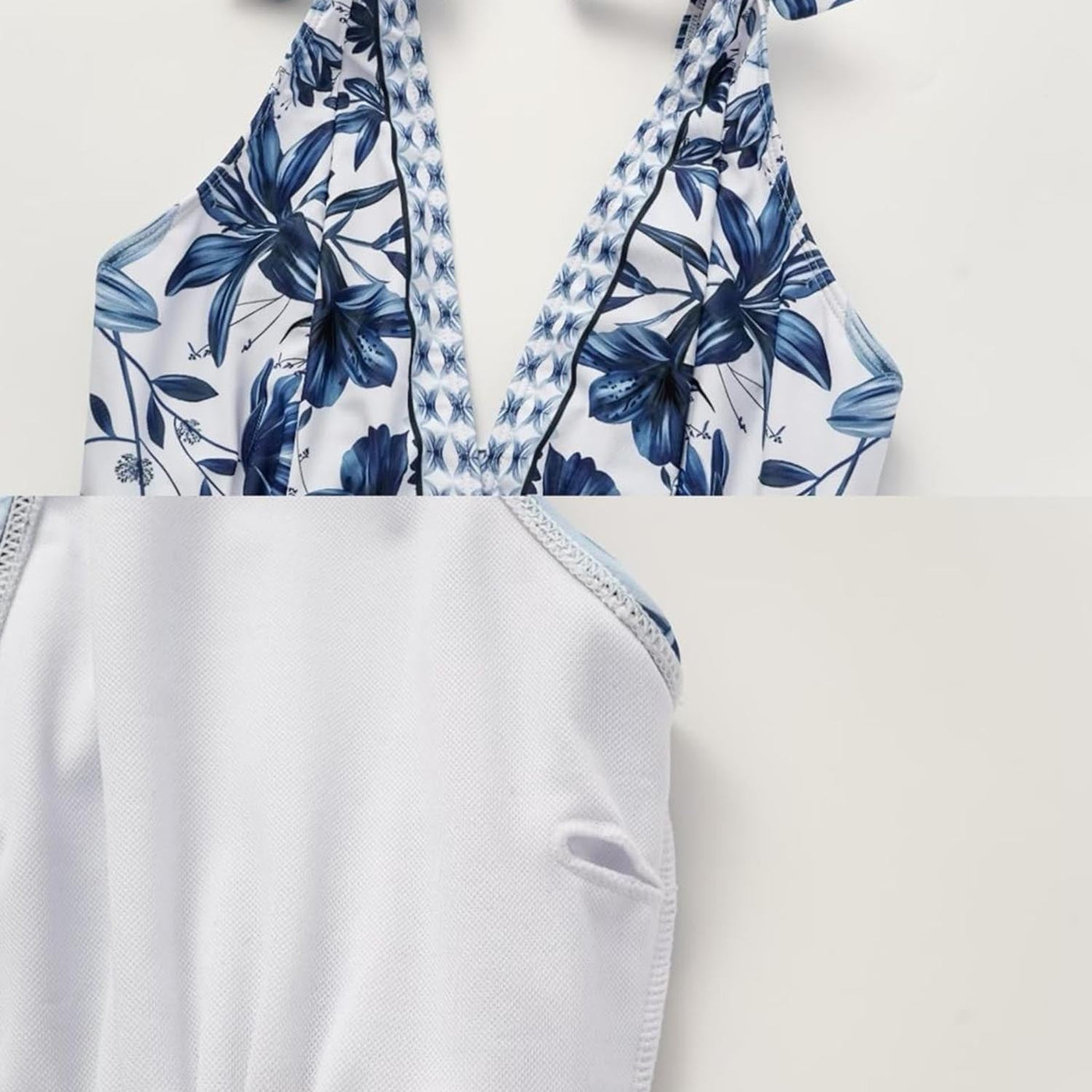 Elegant Printed Swim Set