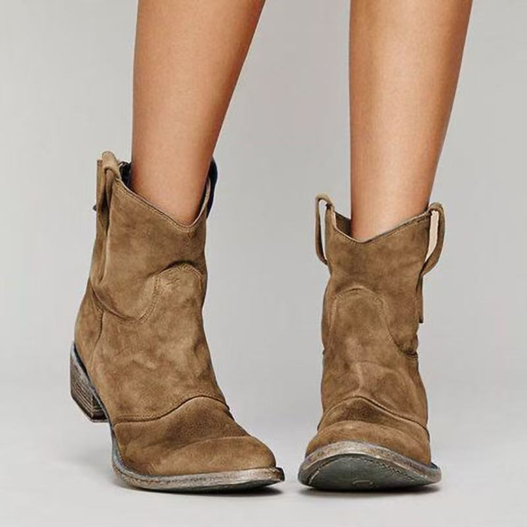Chic Suede Ankle Boots