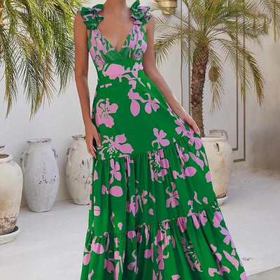 Elegant Printed Swim Set