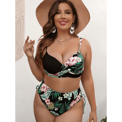 Plus Size Curvy Bikini Set
