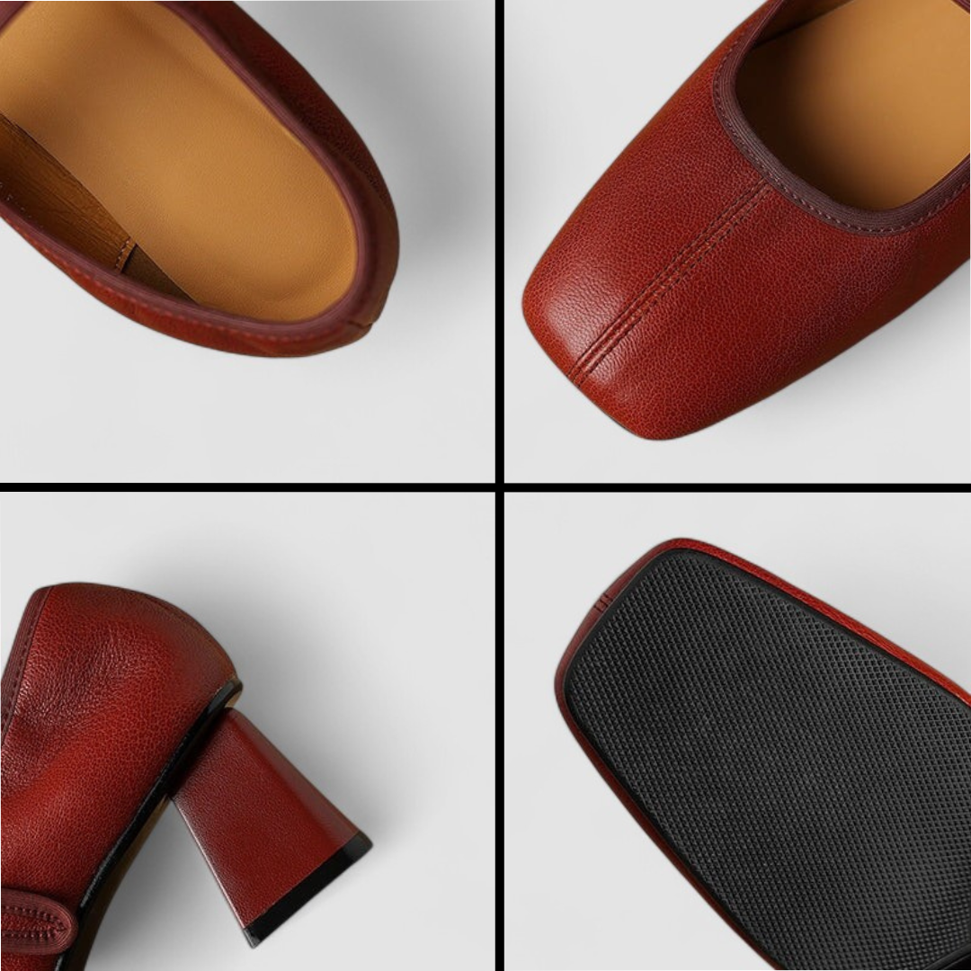 Black Orthopedic Flats