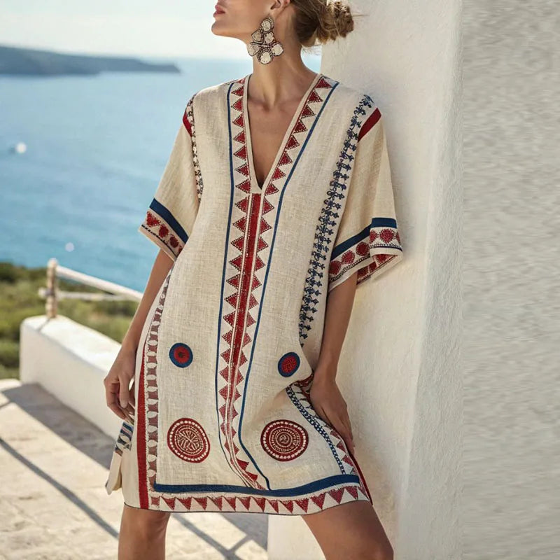 Elegant Beach Dress for a Summer Style