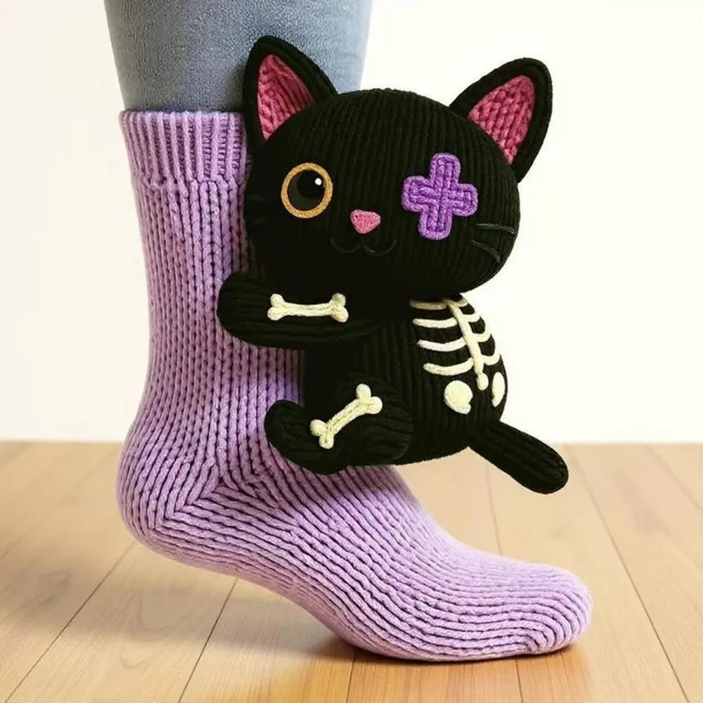 Cute Cat Socks