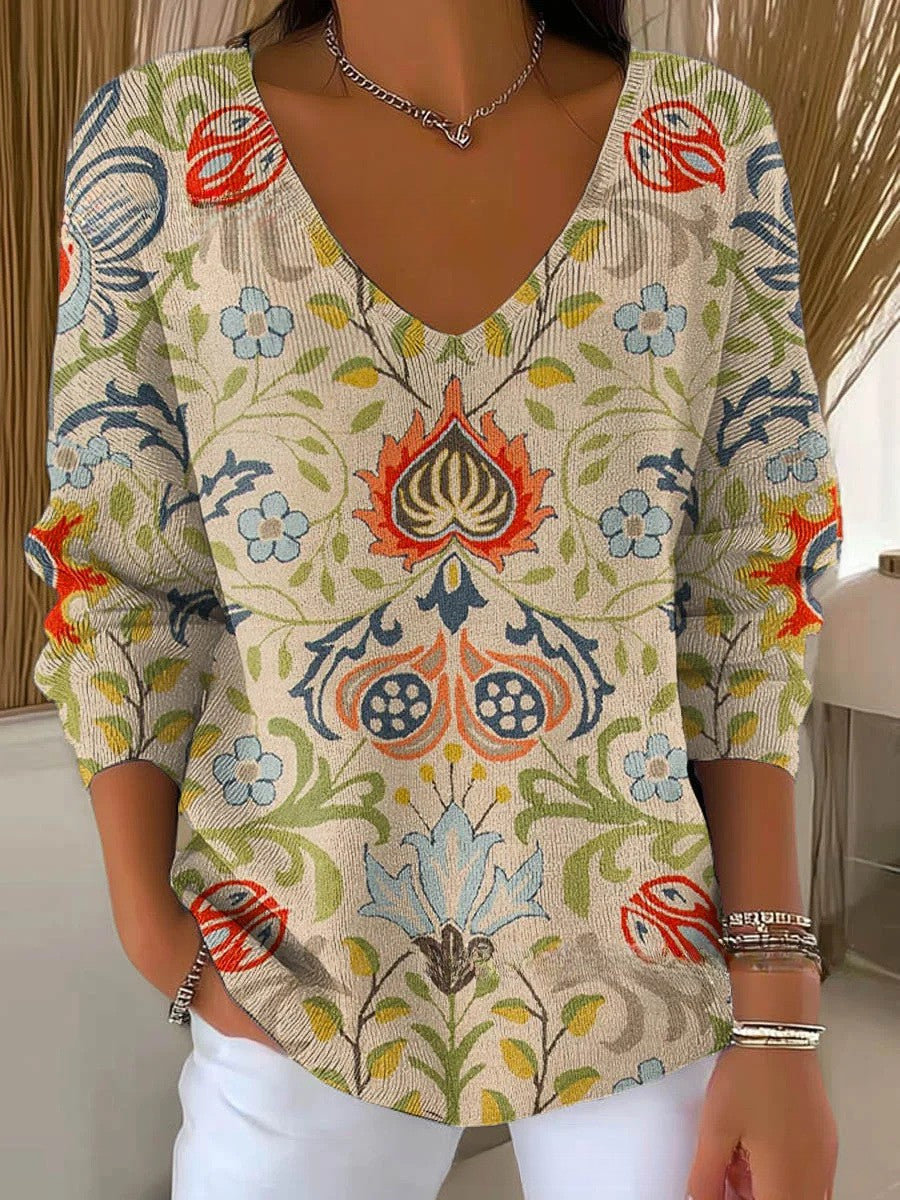 Modern V-neck Sweater