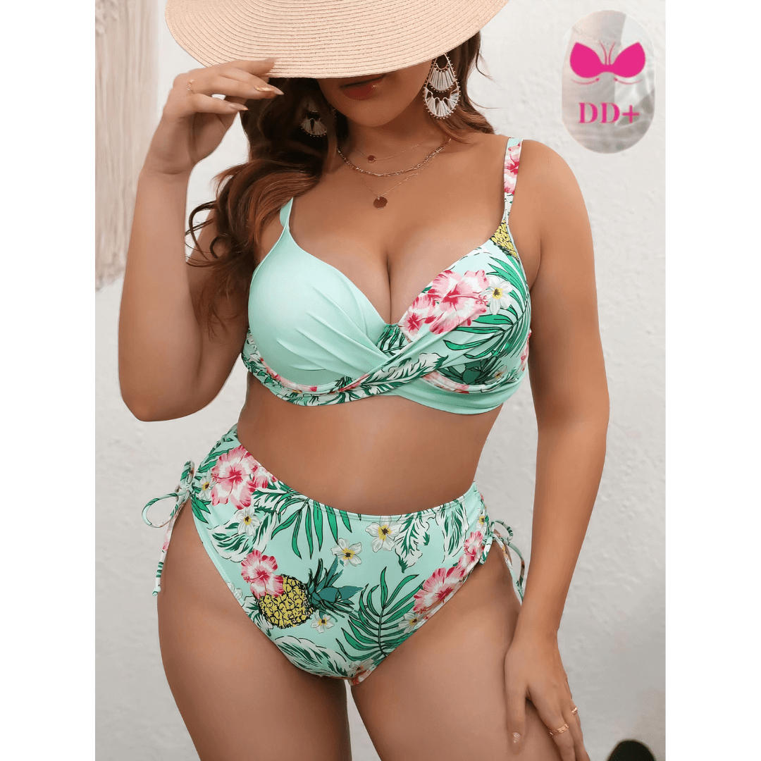 Plus Size Curvy Bikini Set