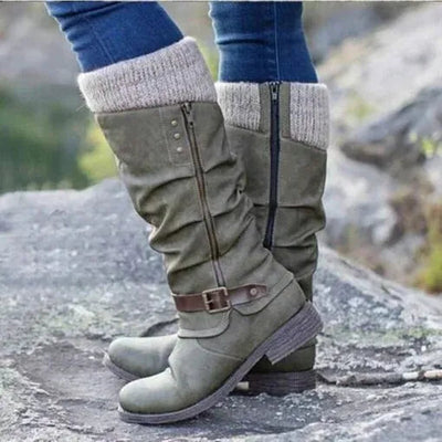 Ankle Boots With Side Zipper