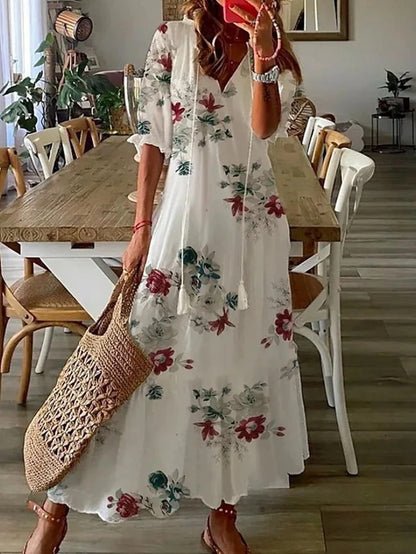 Effortless Boho Dress with Flattering Fit